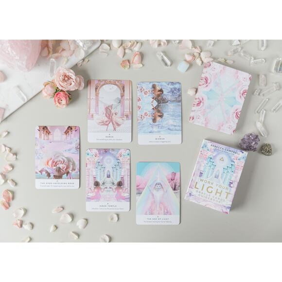 Work your LIGHT Oracle Cards + READING Rebecca Campbell  44 NIB deck - Picture 3 of 5